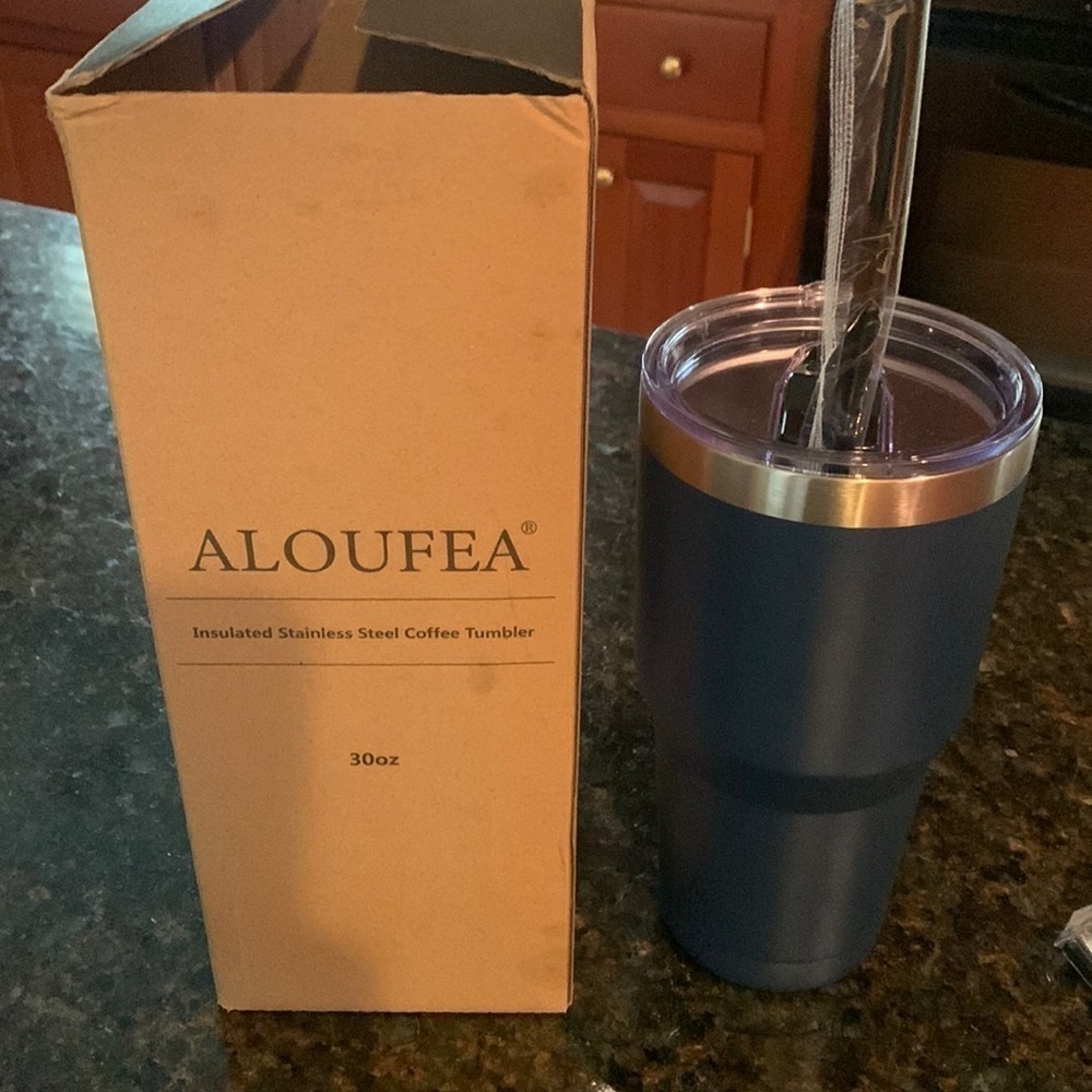 INSULATED stainless steel coffee tumbler 30 oz
